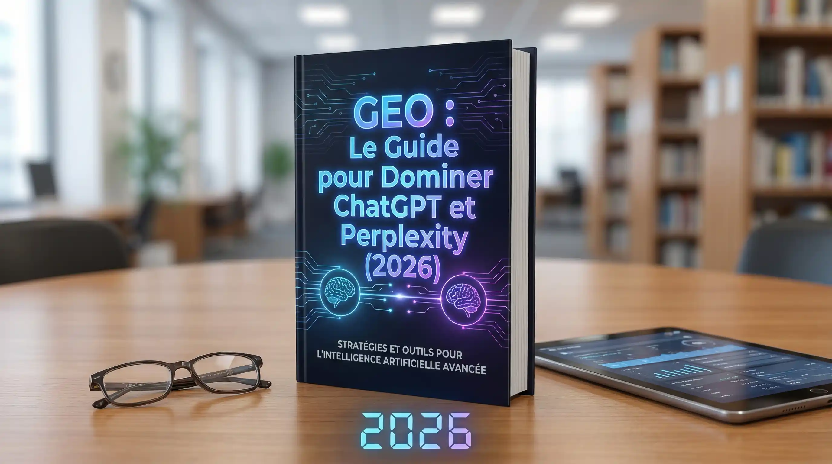 Schéma comparatif entre le SEO classique et le GEO montrant les différences de fonctionnement